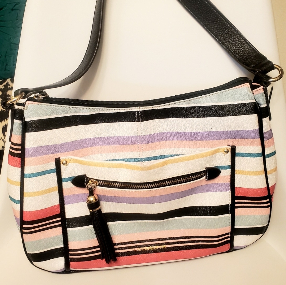 Liz  Claiborne Striped Purse